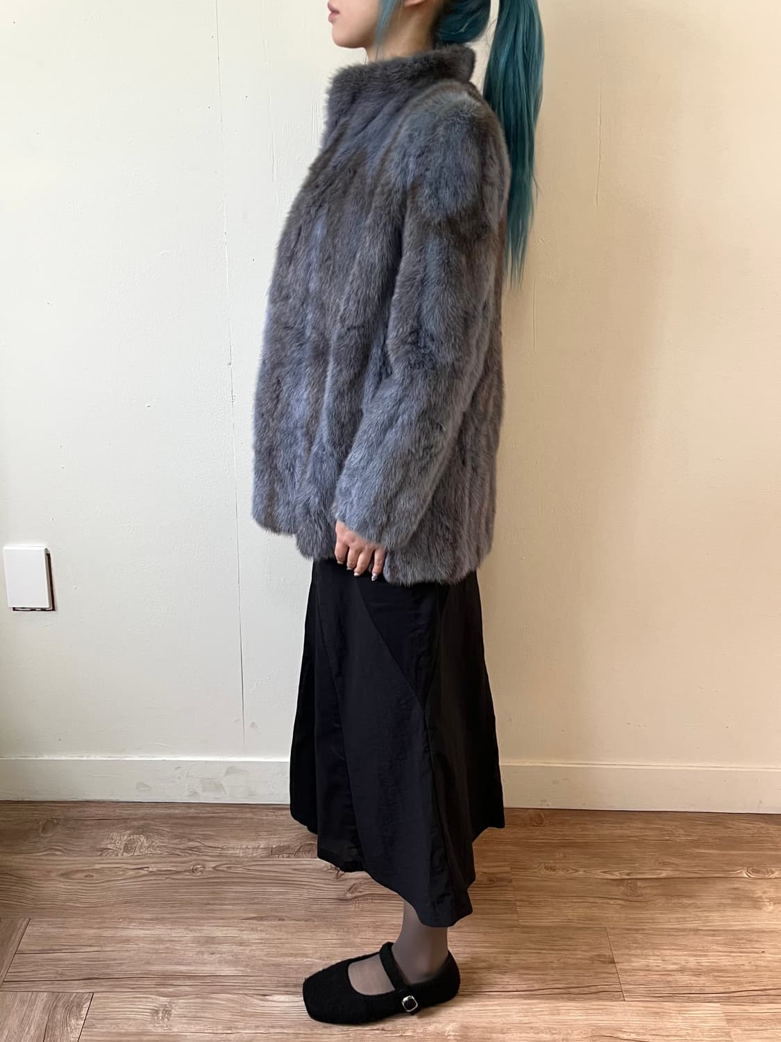 japan vtg 밍크 퍼 자켓 상품이미지9