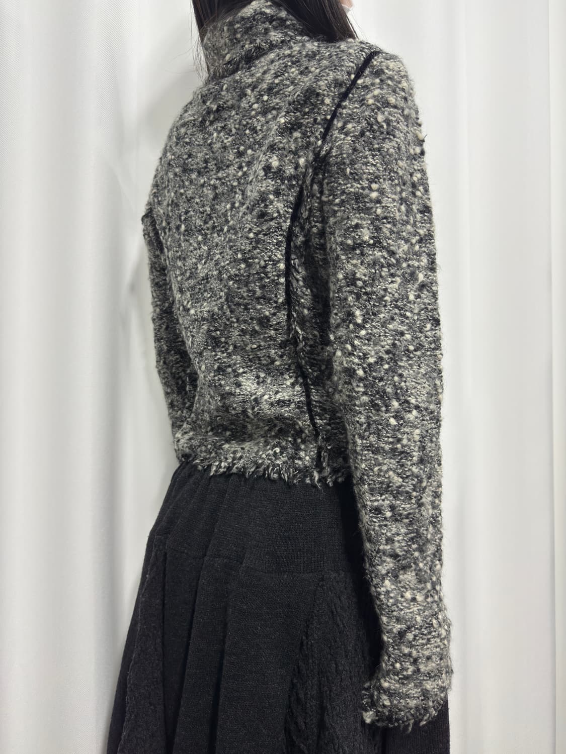 pinore stud knit twoway zipup 상품이미지5