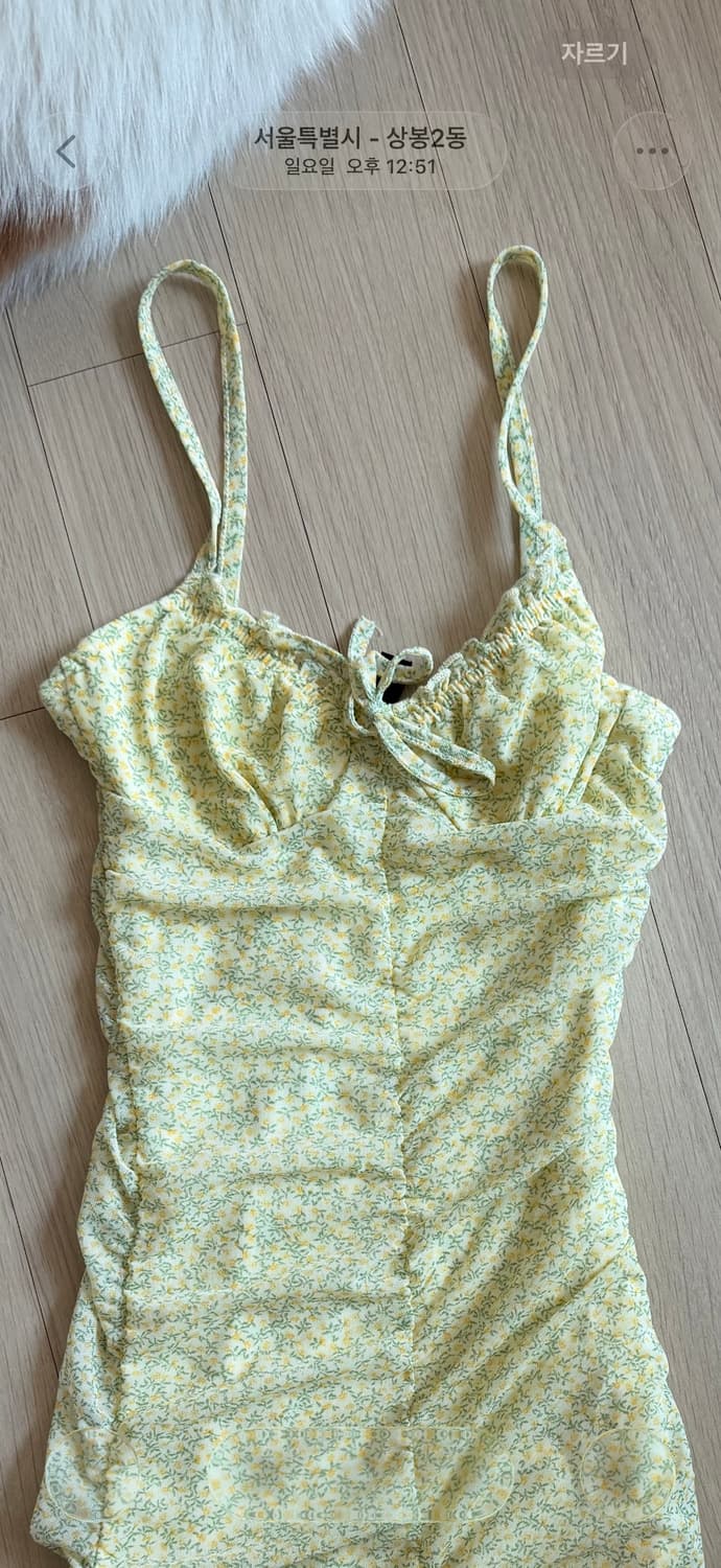 H&m 플로럴 드레스 xxs 상품이미지1