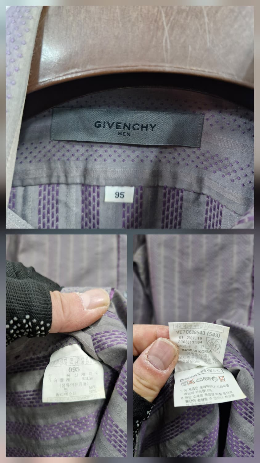 95M 지방시 맨 긴팔 셔츠. 상품이미지9