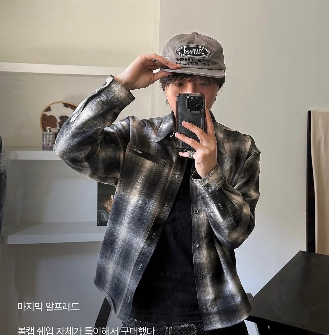 [3] 포그서비스 시스템 체크 셔츠 상품이미지2