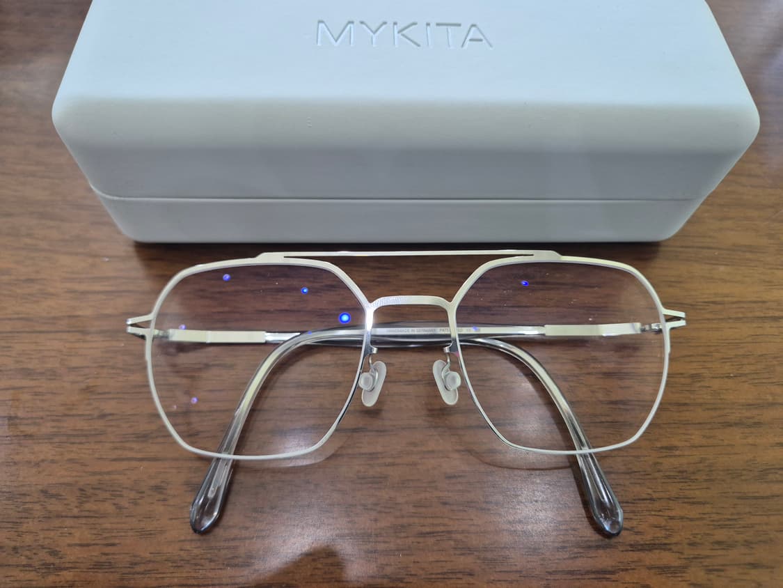 마이키타 알로 안경테 실버 메탈 상품이미지1