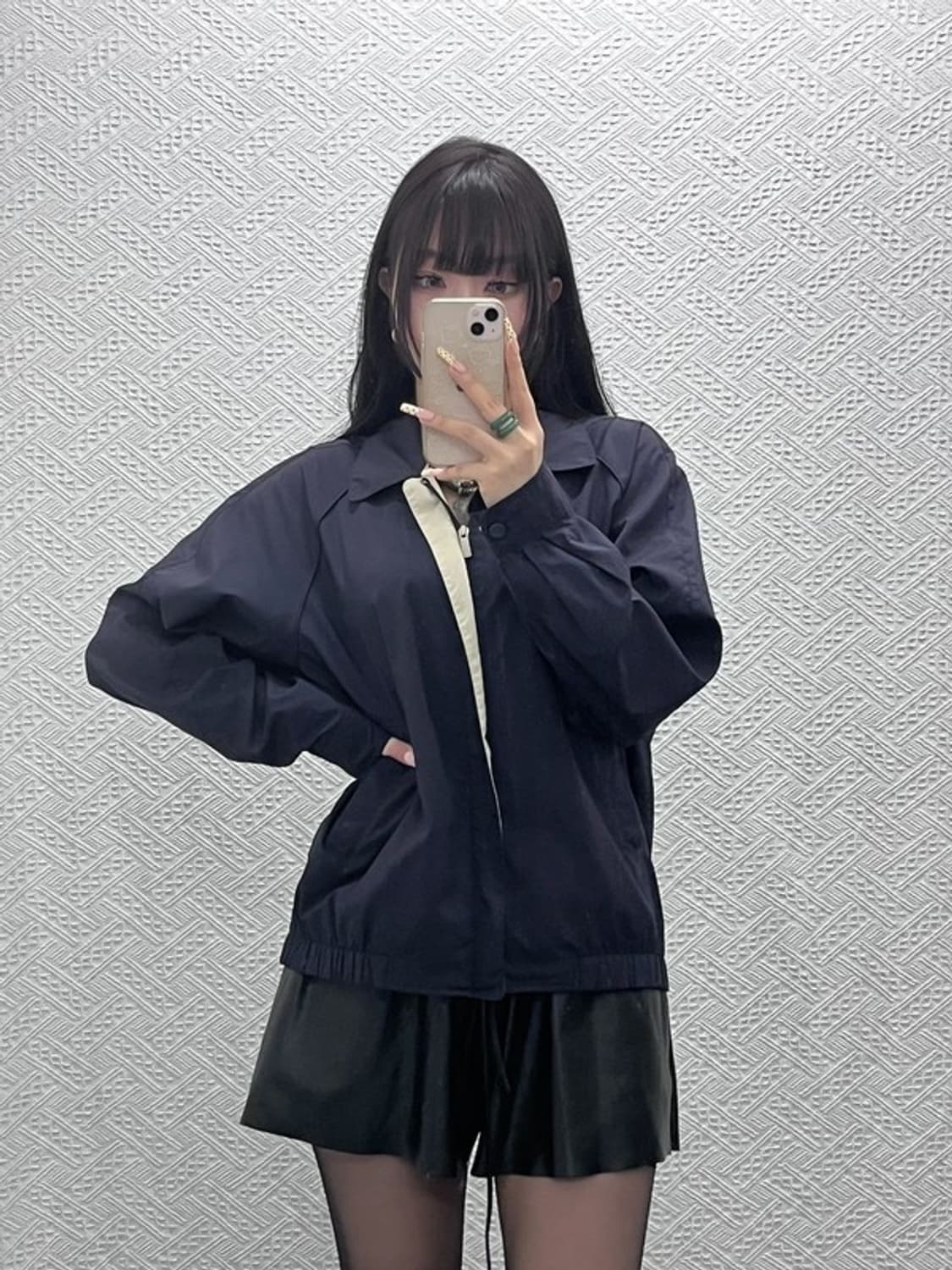 발망 테크웨어 스윙톱 블루종 바람막이 자켓 95 C10078 상품이미지2