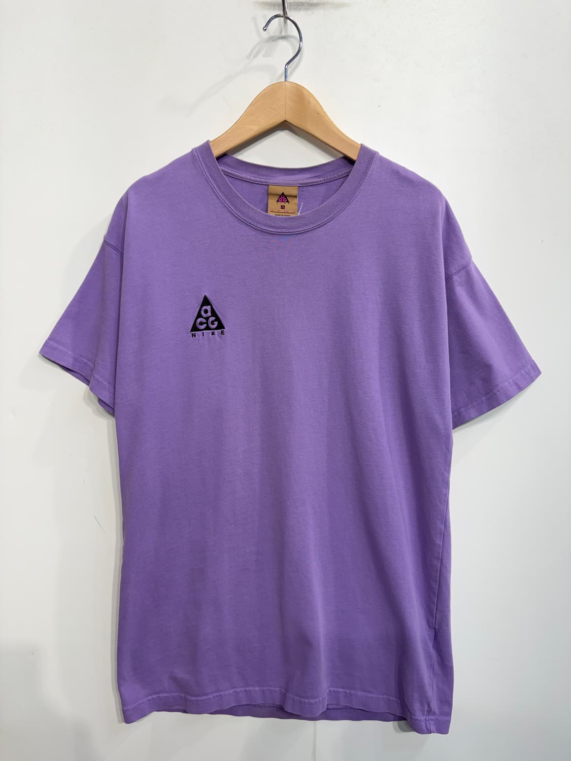 XS 나이키 ACG 로고 반팔 티셔츠 스페이스 퍼플  상품이미지2