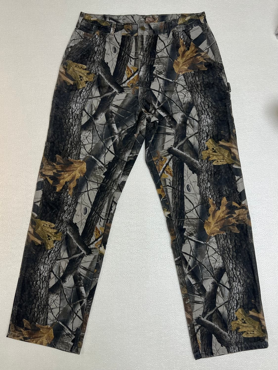 90s 칼하트 리얼트리 싱글니 워크팬츠 34x32 상품이미지1