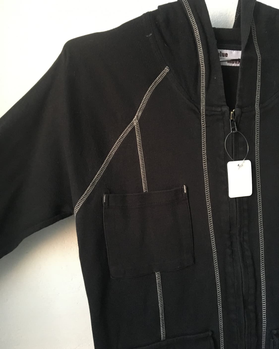 Stitch point hood zip up 상품이미지5