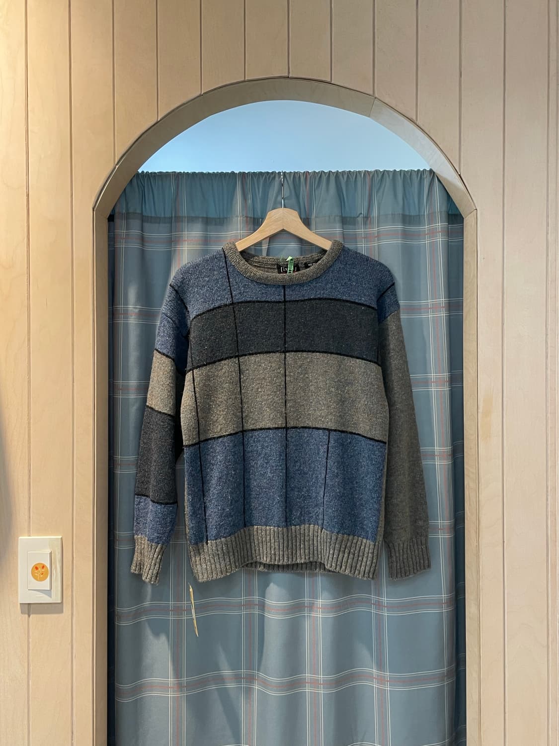 일본빈티지 패턴니트 상품이미지1