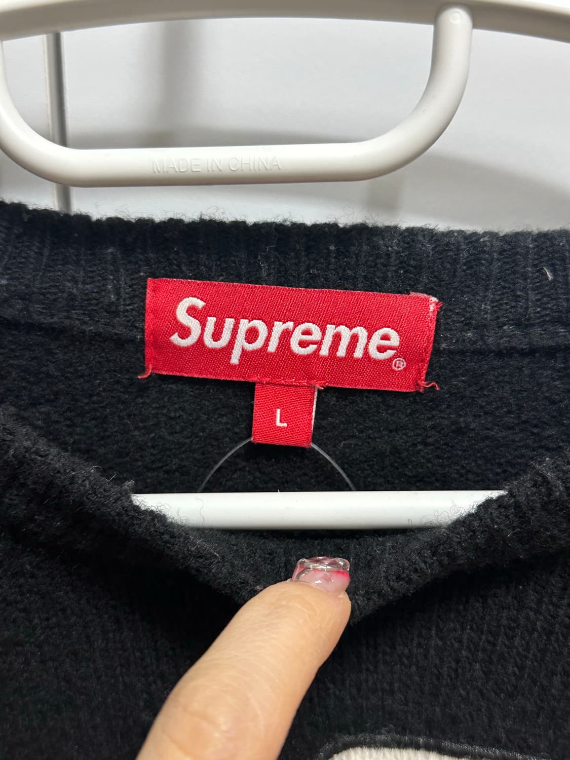 슈프림 도우보이 스웨터 니트 L 상품이미지3