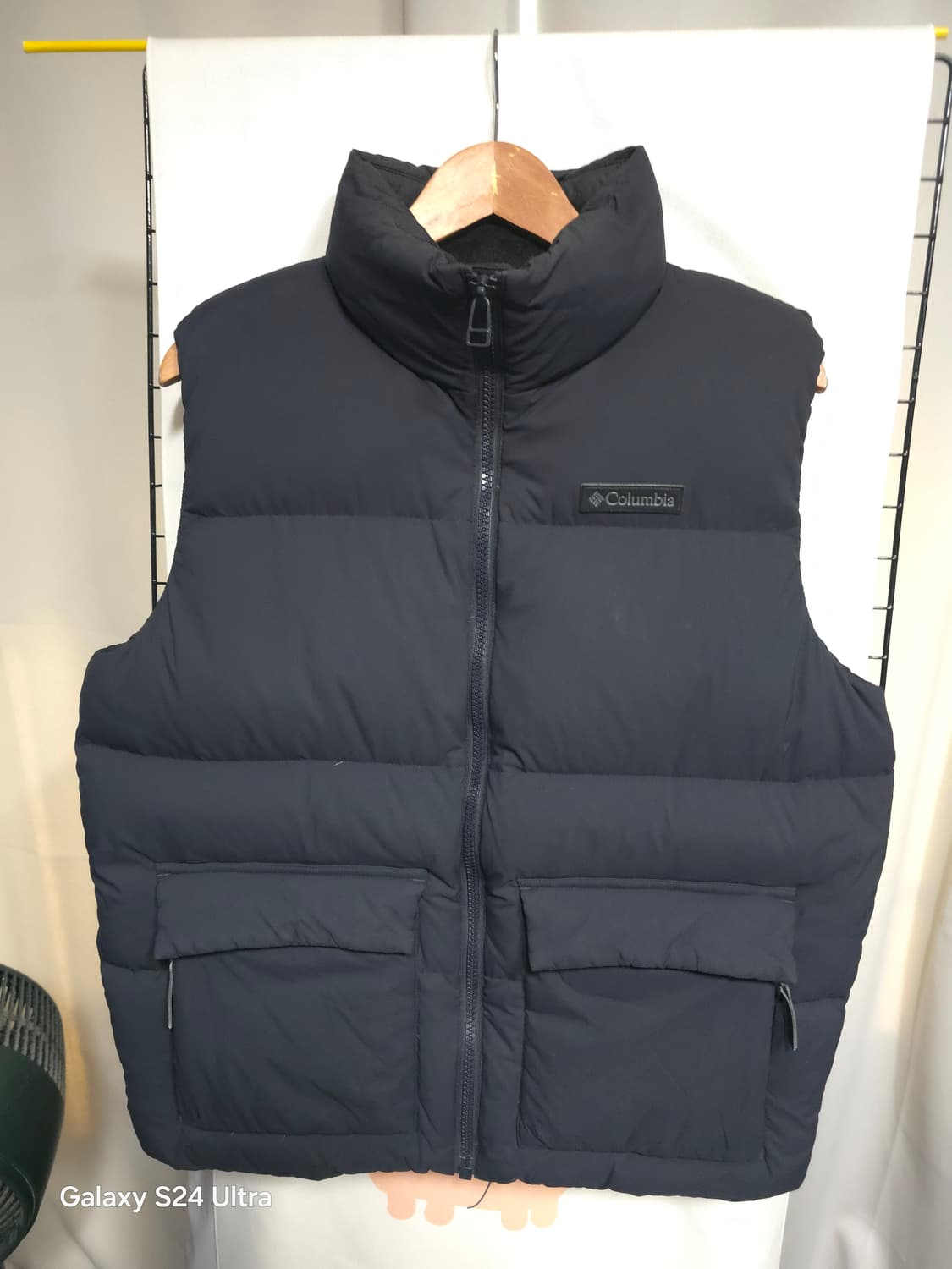 컬럼비아 네이비 구스다운 패딩 베스트 L ✨️정품✨️ 상품이미지1