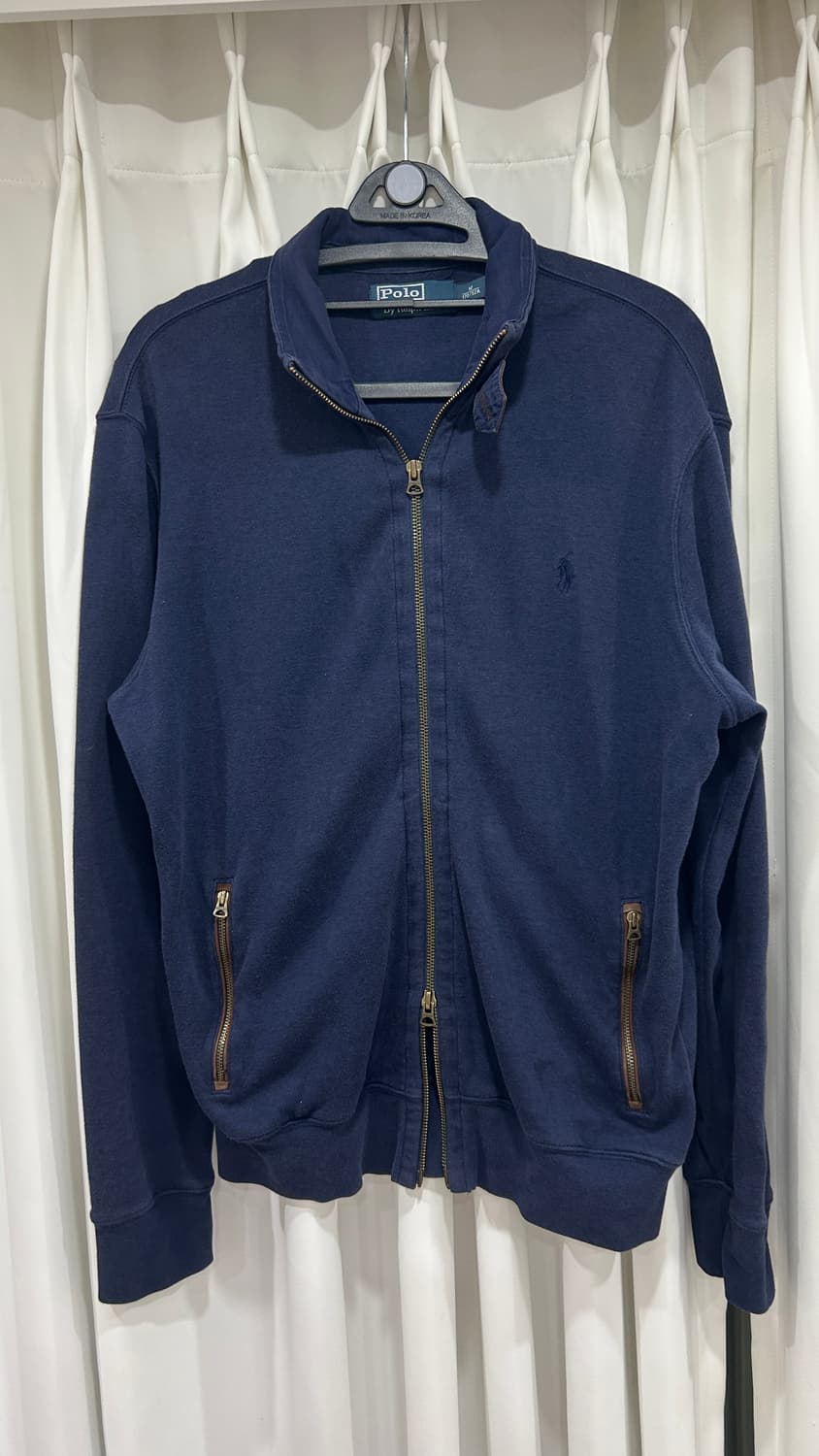 폴로 랄프로렌 네이비 후드집업 남성 M 상품이미지1