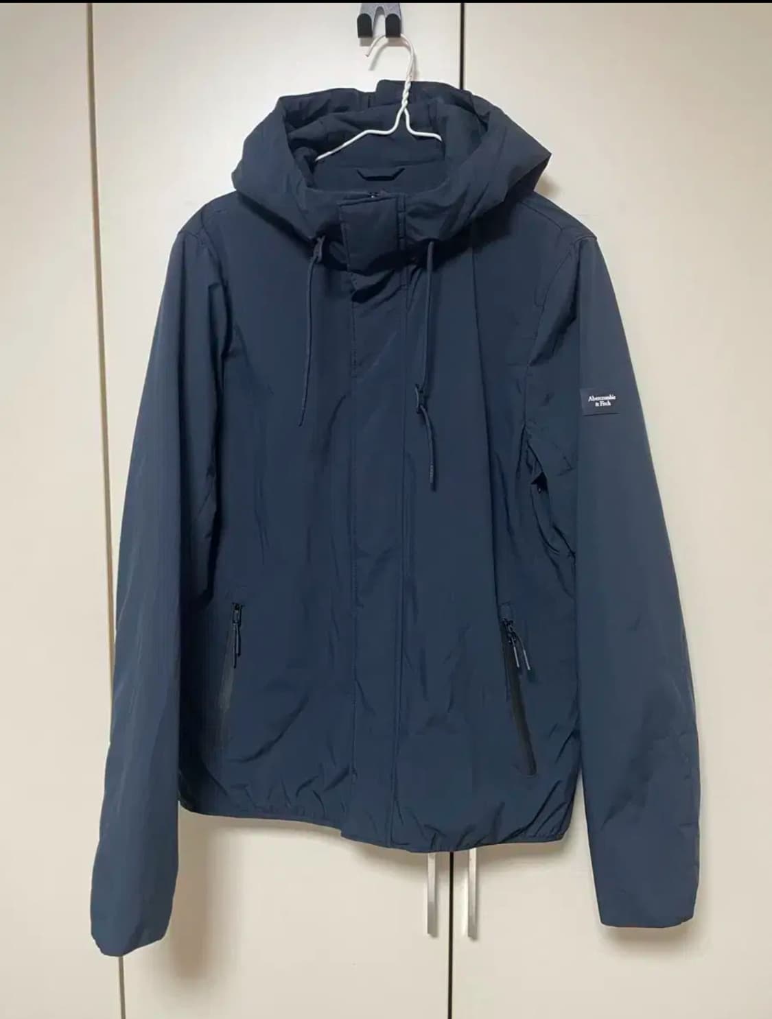 아베크롬비 남성 후드 자켓 M 네이비 상품이미지1