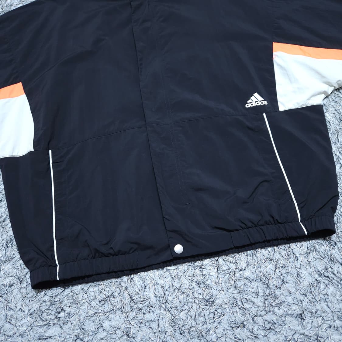 아디다스) L 남자 컬러블록 바람막이자켓 / 왕눈이샵 상품이미지5