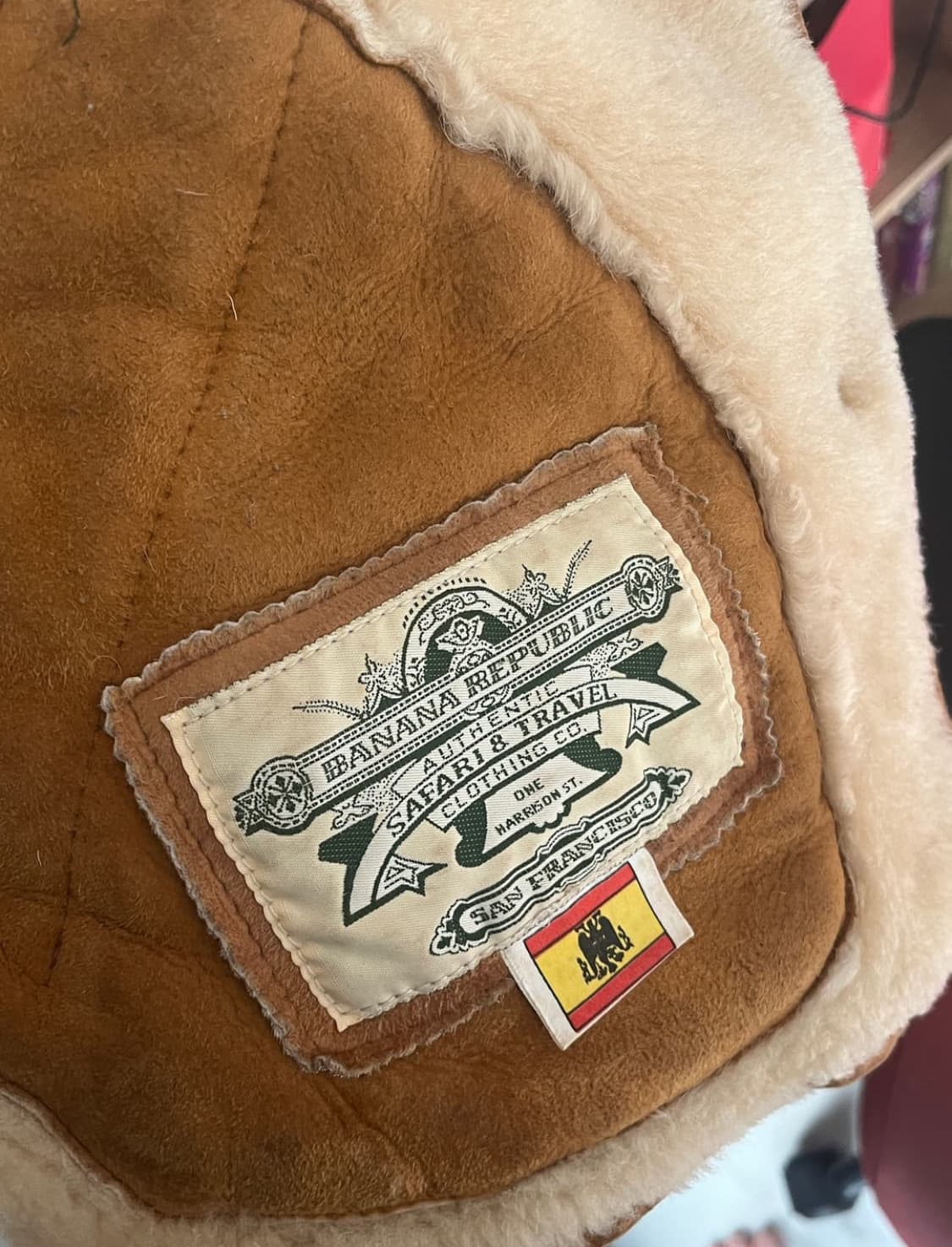 Vintage banana republic 무스탕 상품이미지2