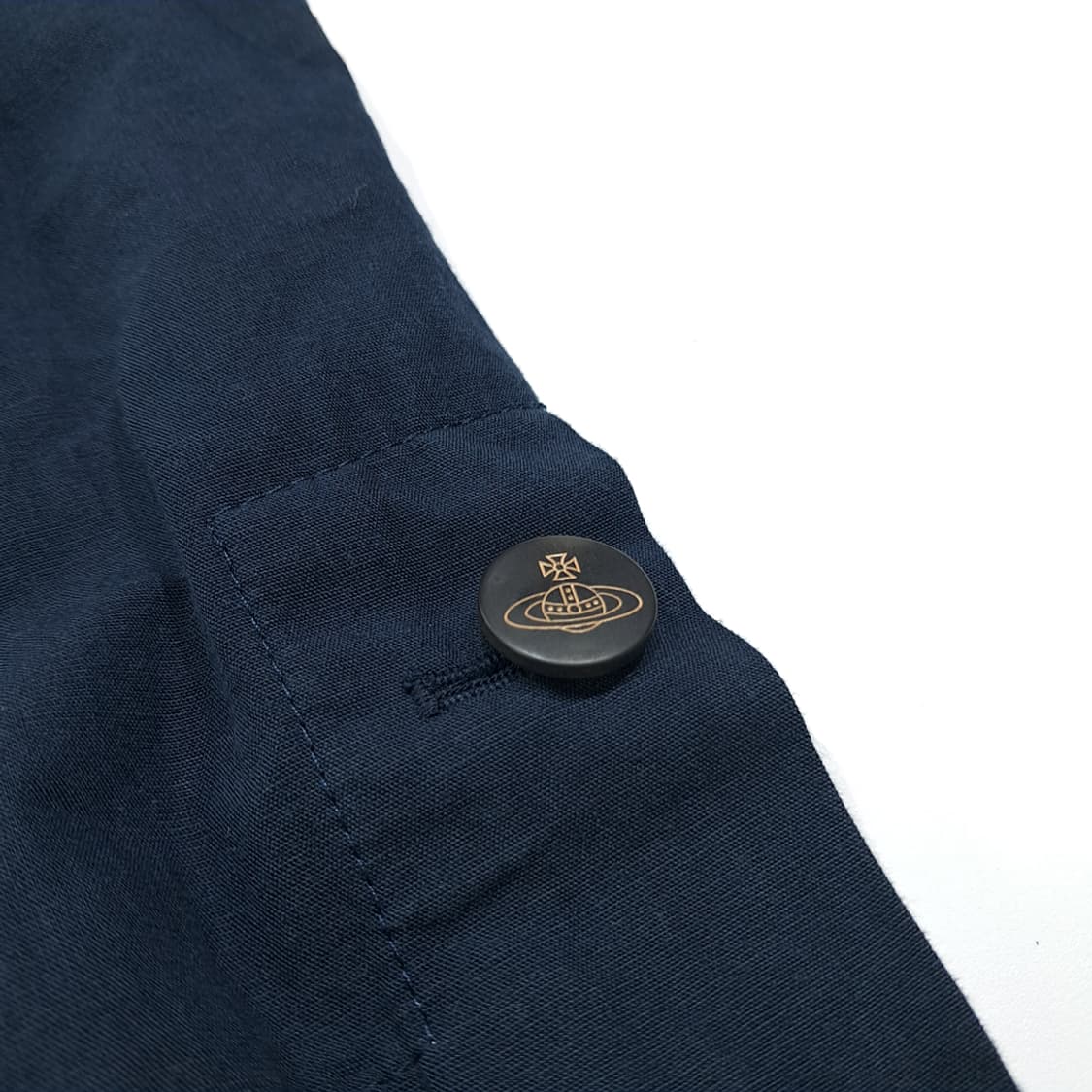 CL167 S 비비안웨스트우드 린넨 혼방 테일러드 블레이저 상품이미지4