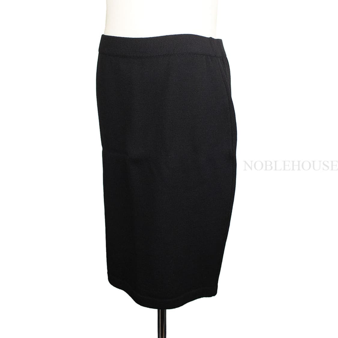 생존컬렉션 블랙 울 니트 스커트(4) 상품이미지2