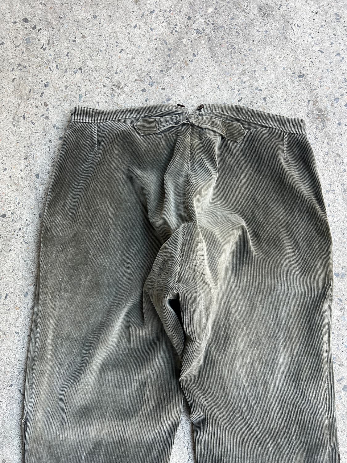 1940s Le Mont St Michel 프렌치 르몽생미셸 코듀로이팬츠 상품이미지7