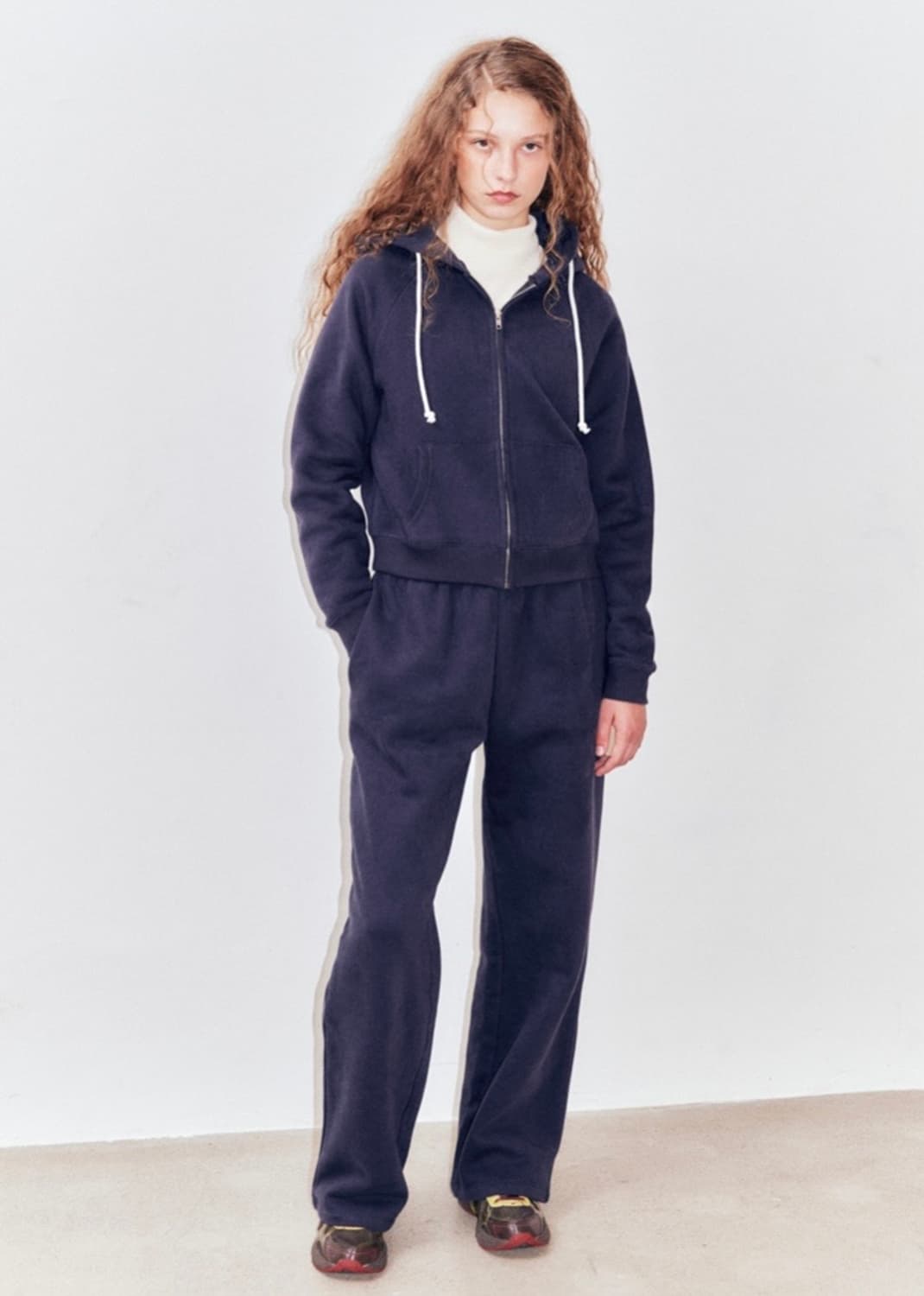 포니테일 Alltime 후디 자켓, 스웻 팬츠 (셋업) 상품이미지2