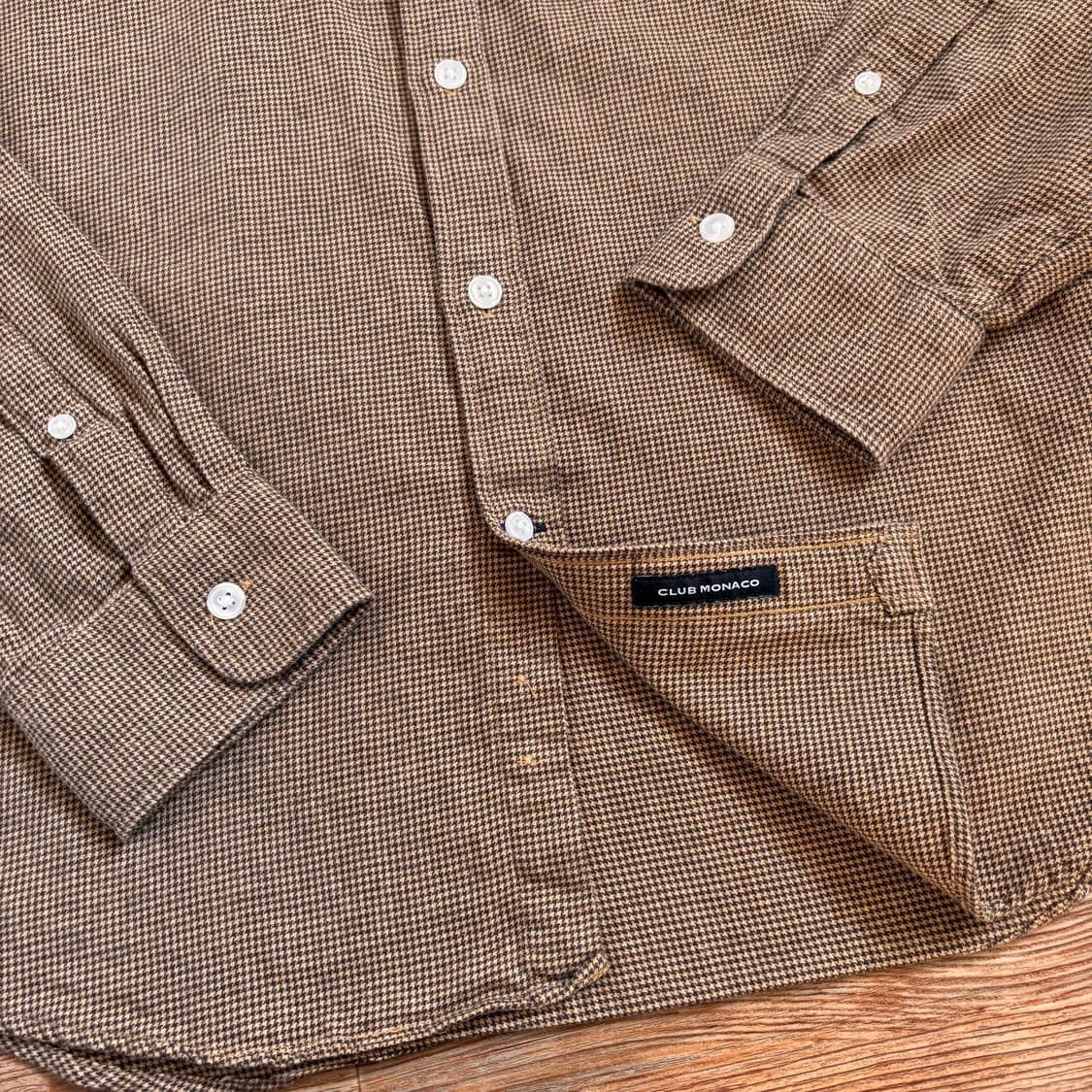 클럽모나코 M 100 체크 셔츠 남방 FW 캐주얼 상품이미지5