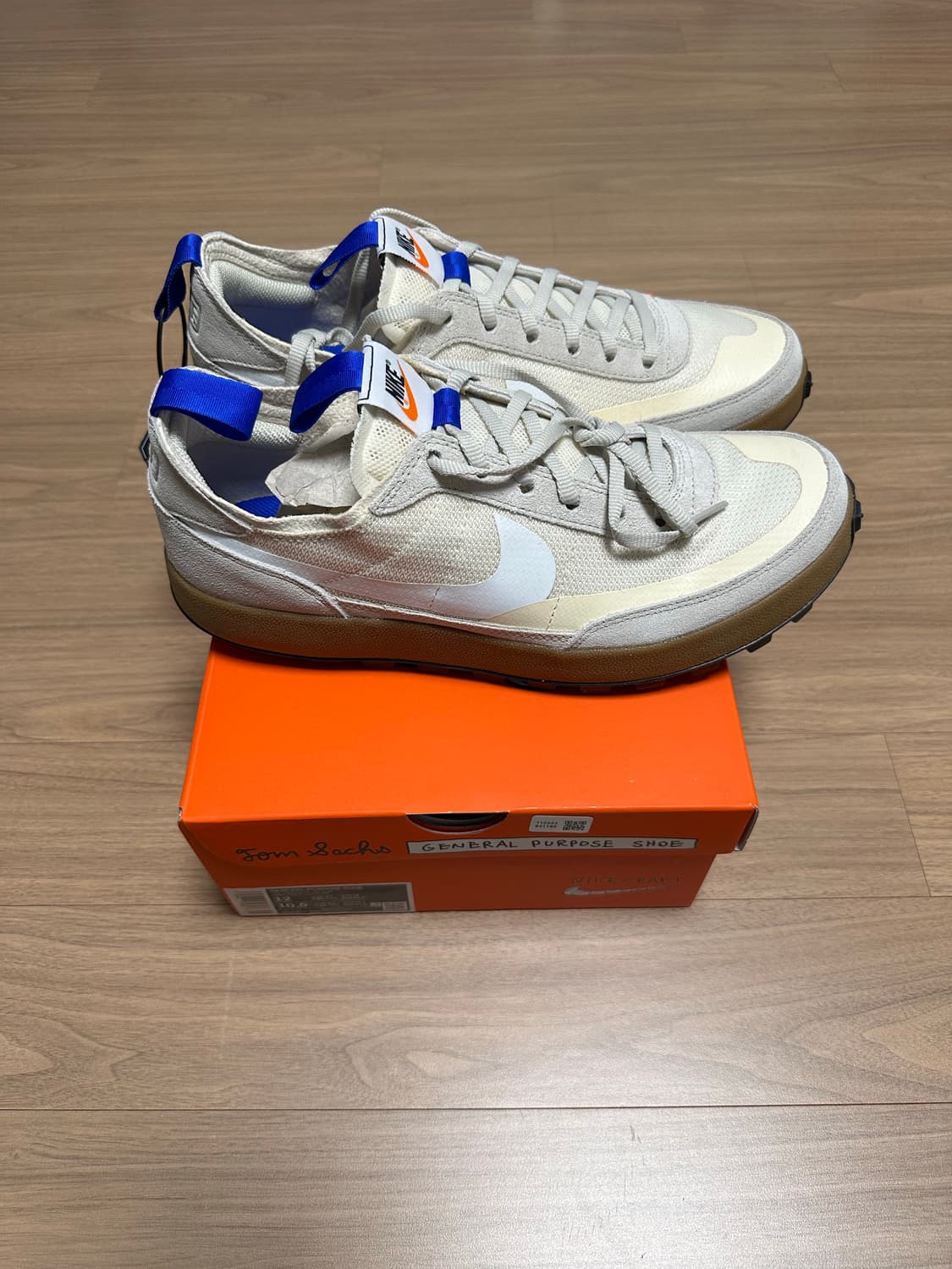 (W)290 m285 나이키 톰삭스 GPS 제너럴 퍼포즈 슈 라이트 크림 상품이미지3