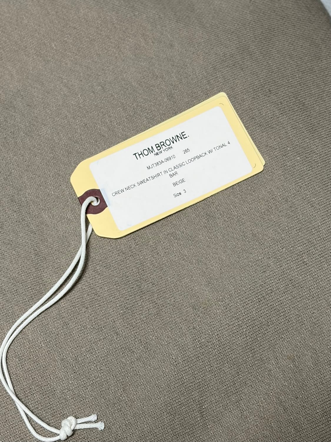 스트라이프 클래식 루프백 저지 맨투맨 3 상품이미지8