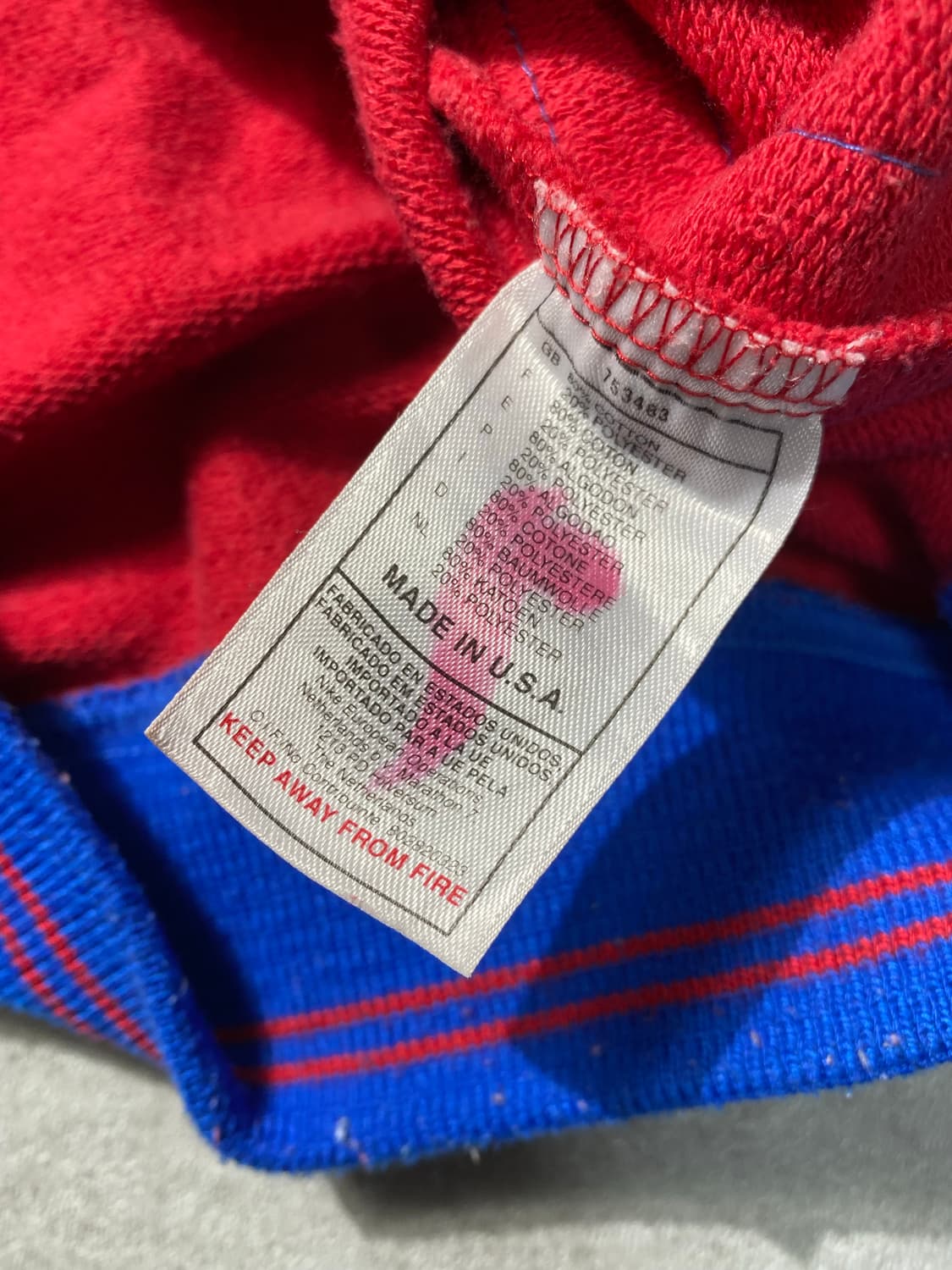 [XXL] 1998'Nike 나이키 98년도 한국 축구국대 유니폼 스웻 상품이미지9