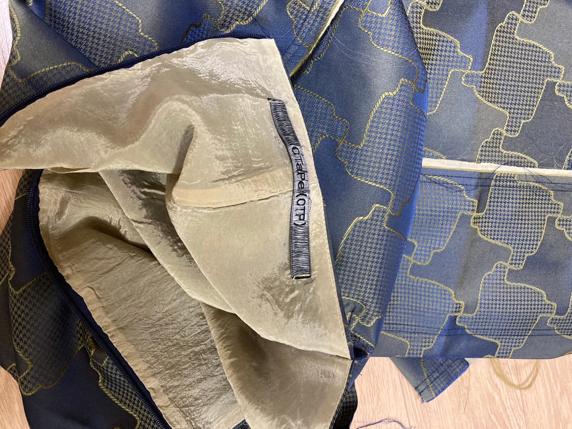 0tape 자카드 맥시 스커트 상품이미지2