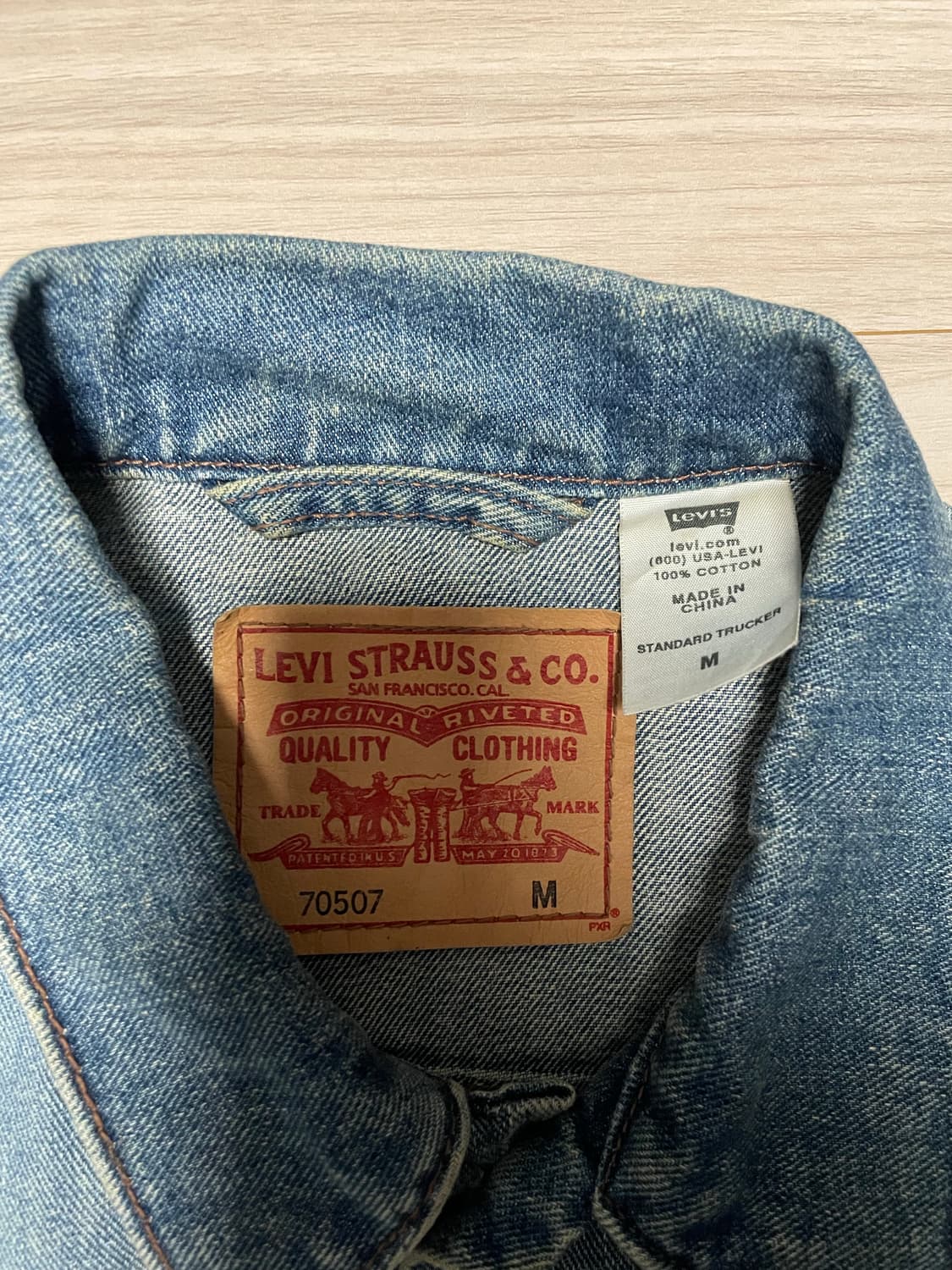 Levi's denim jacket 상품이미지2