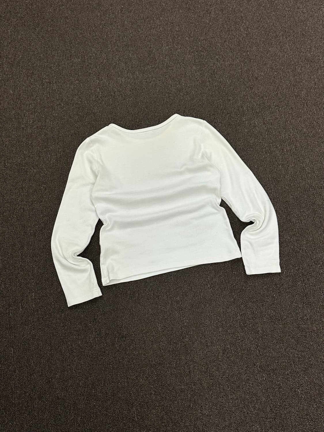 M)CRAZY GIRL vintage 여성 y2k 프린팅 롱슬리브 상품이미지8