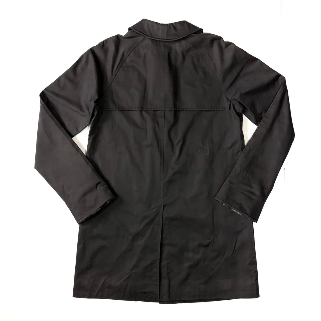 버버리 블랙 싱글 버튼 트렌치코트 상품이미지2