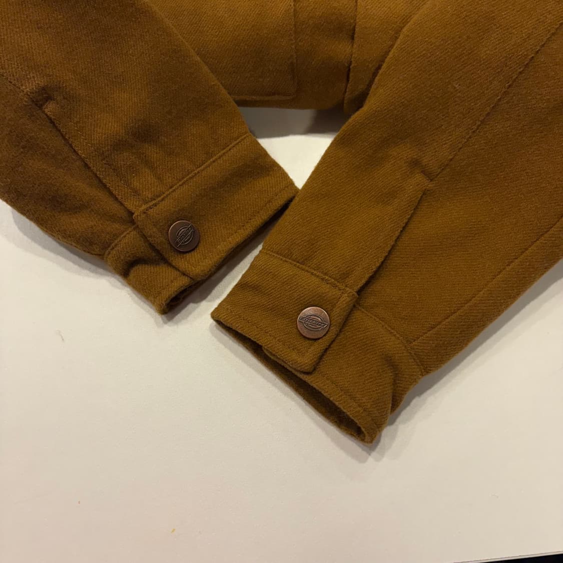 [M] 디키즈 누빔 투포켓 빅로고 브라운 자켓 D265 상품이미지6