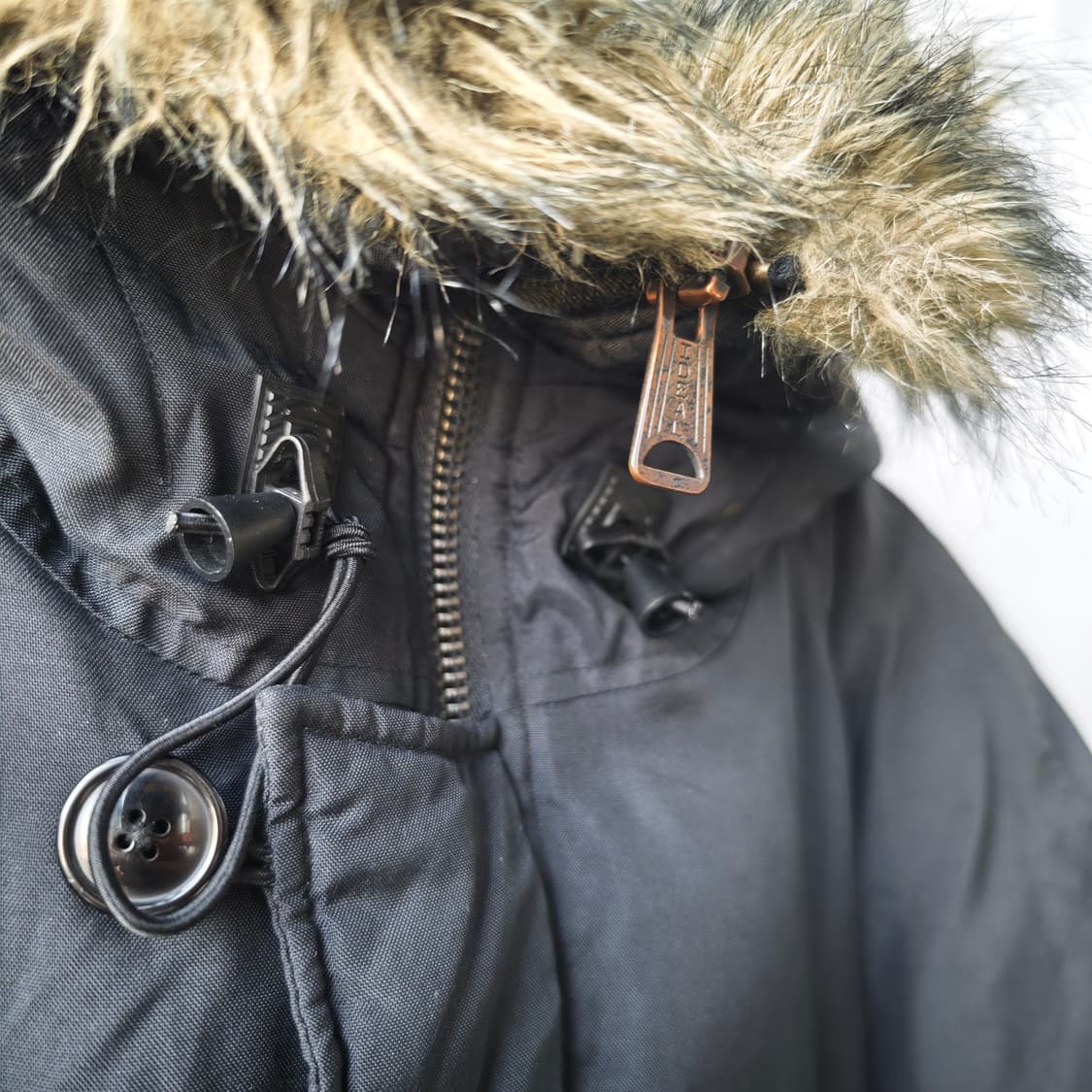 랄프로렌 폴로 진스 몬스터 다운 파카 N3B 블랙 L 상품이미지5