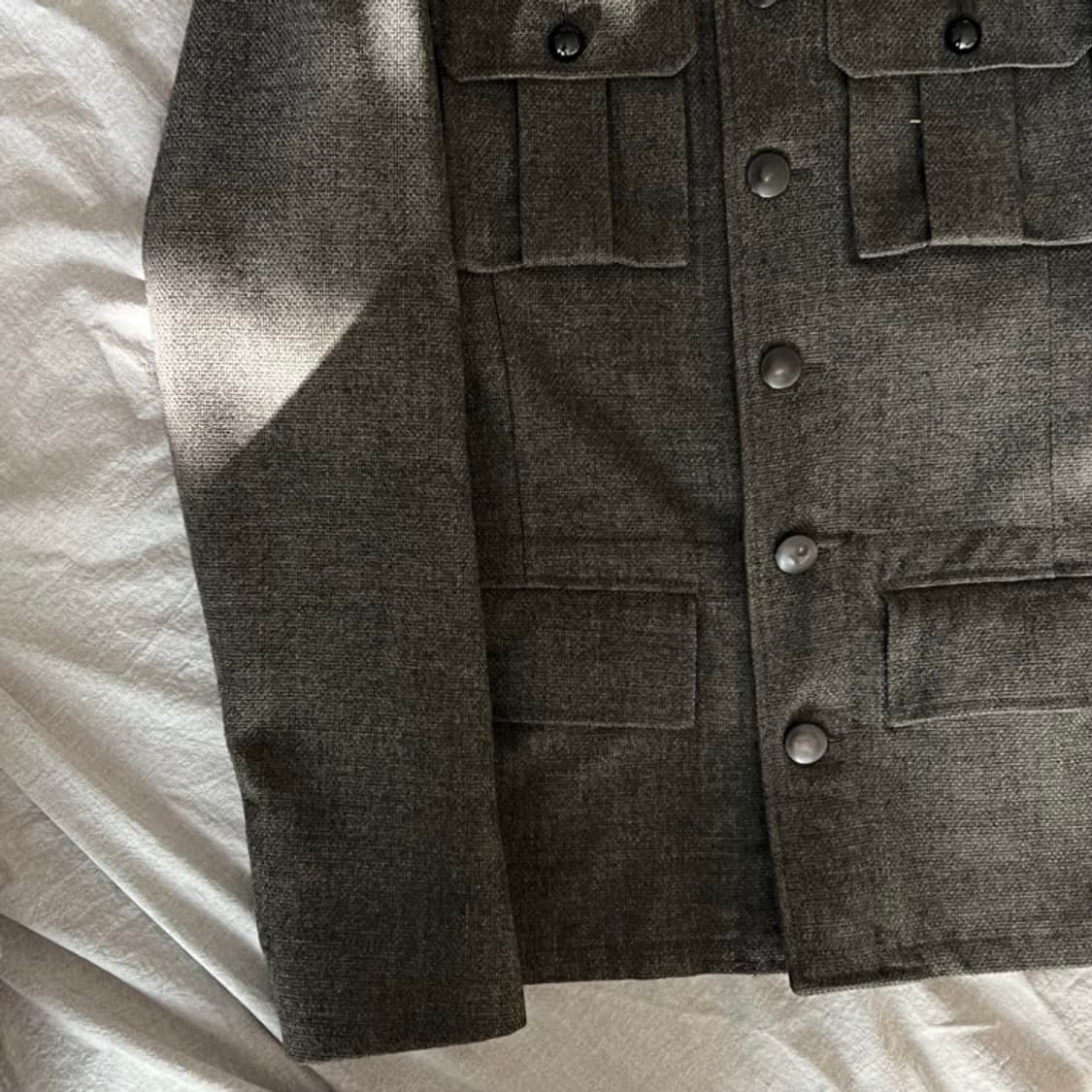 발렌시아가 울 밀리터리 자켓 상품이미지2