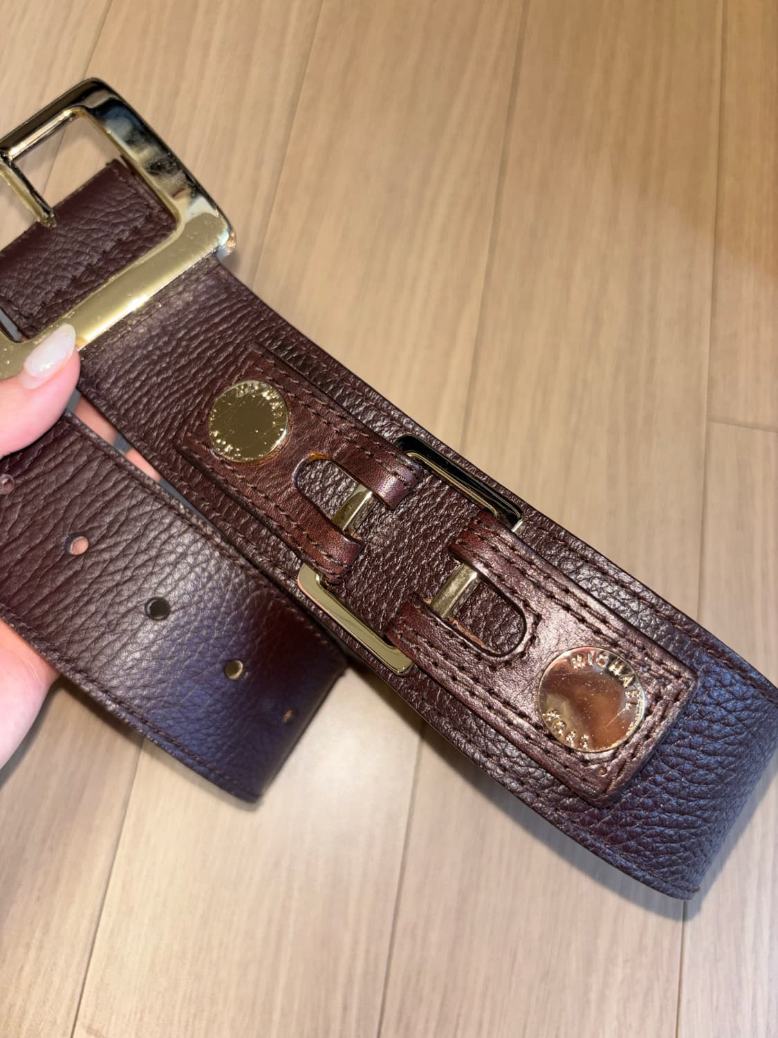 Michael Kors 빈티지 가죽벨트 상품이미지2