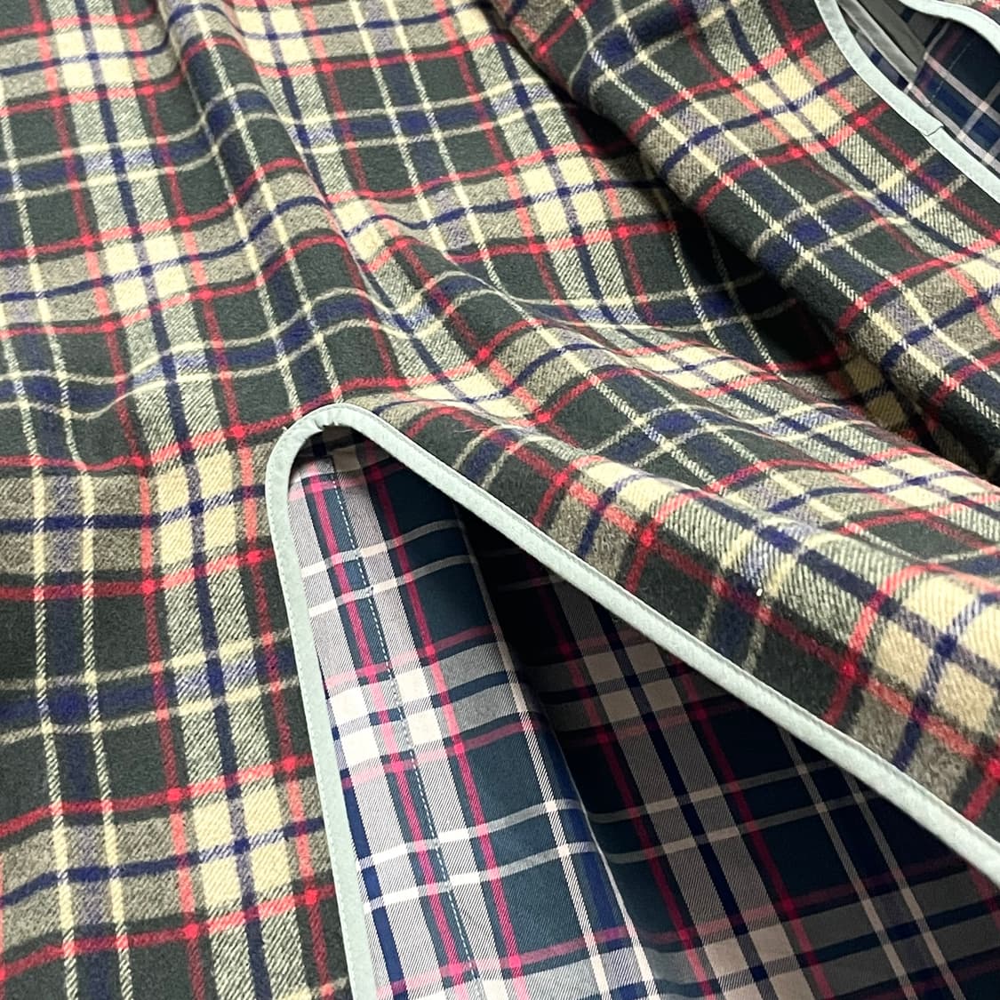 닥스 카키 나그랑 롱코트(내피 허리띠 풀세트) 남성100 상품이미지6