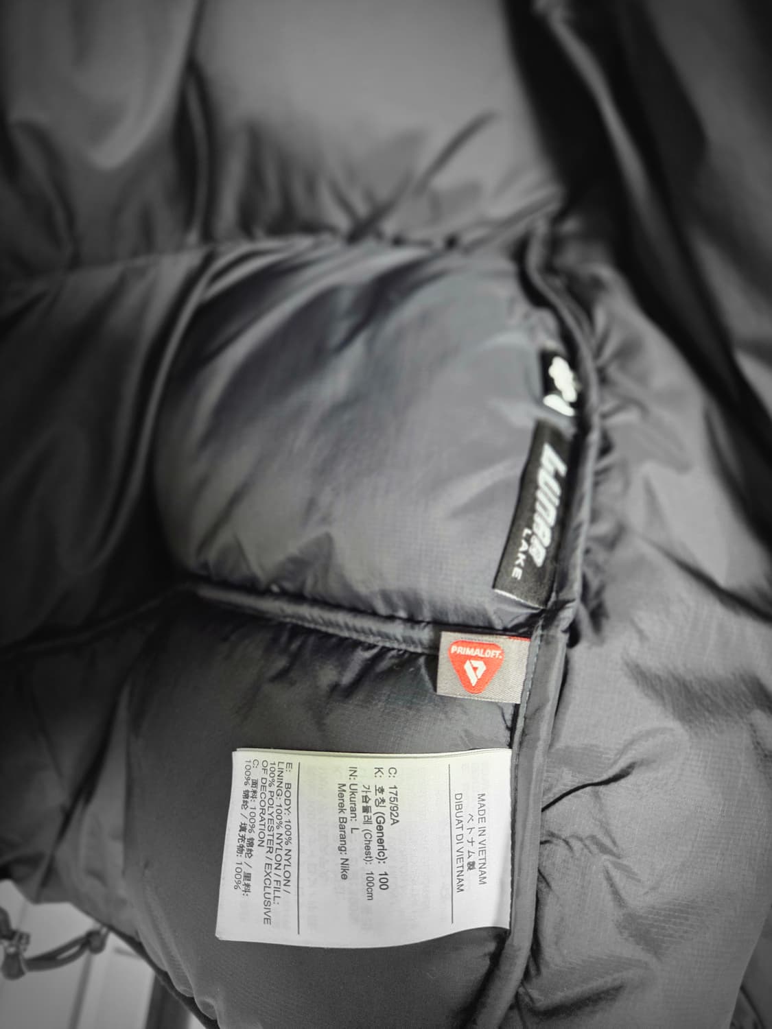 나이키 ACG 써마핏 ADV 루나 레이크 퍼퍼 자켓 블랙 - 아시아 L 상품이미지6