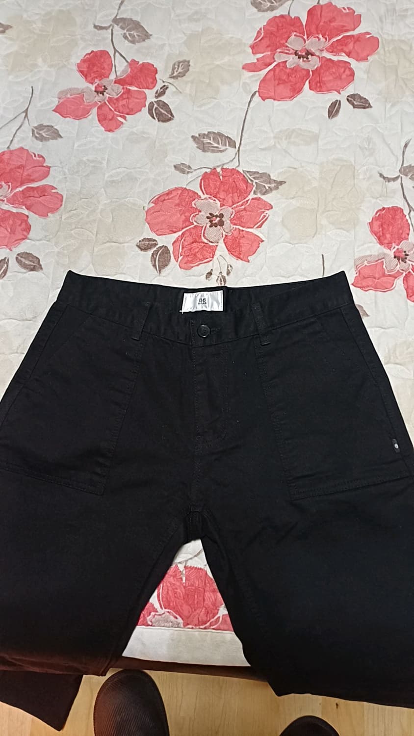 86로드 블랙팬츠 32인치 기장103 상품이미지2