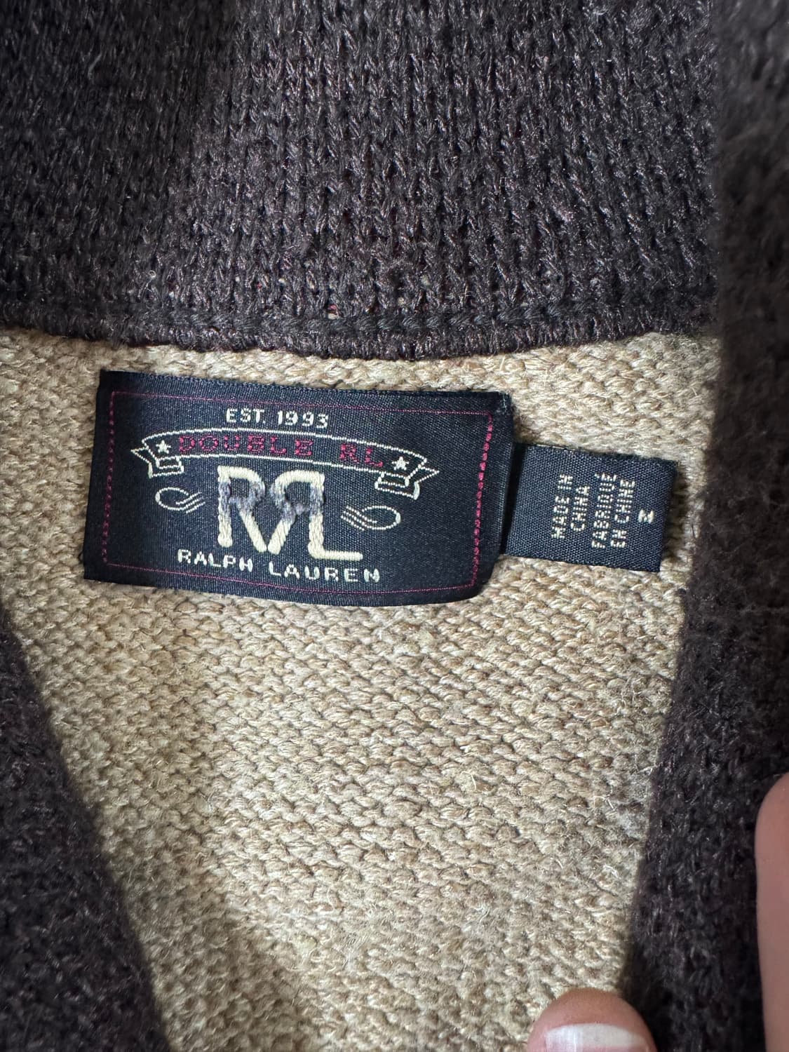 (M) 더블알엘 웨스턴 랜치 숄 가디건 / 나바호 상품이미지3