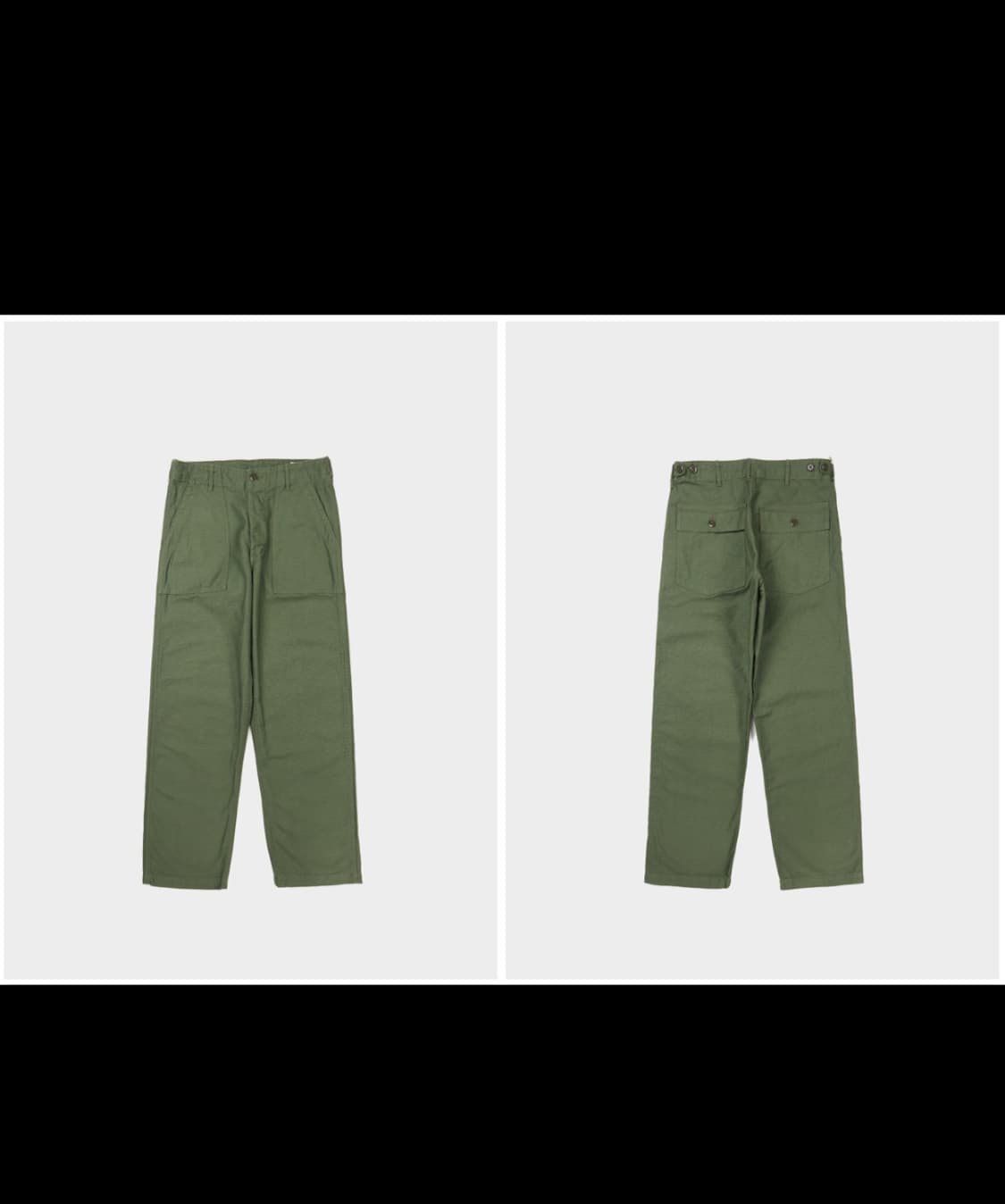 오어슬로우 퍼티그 팬츠 레귤러핏 2사이즈 상품이미지1