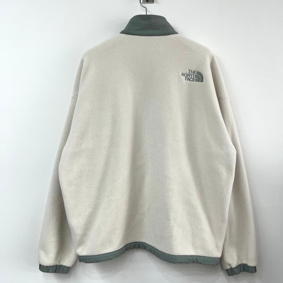 노스페이스 화이트 라벨 아이보리 카키 후리스 자켓 상품이미지3