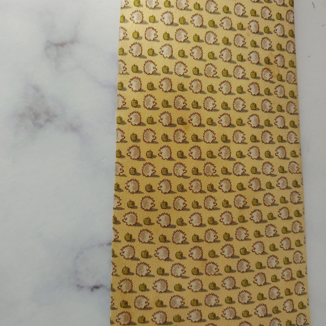 살바토레 페라가모 실크 패턴 넥타이 9.7cm A등급 k2018 상품이미지7