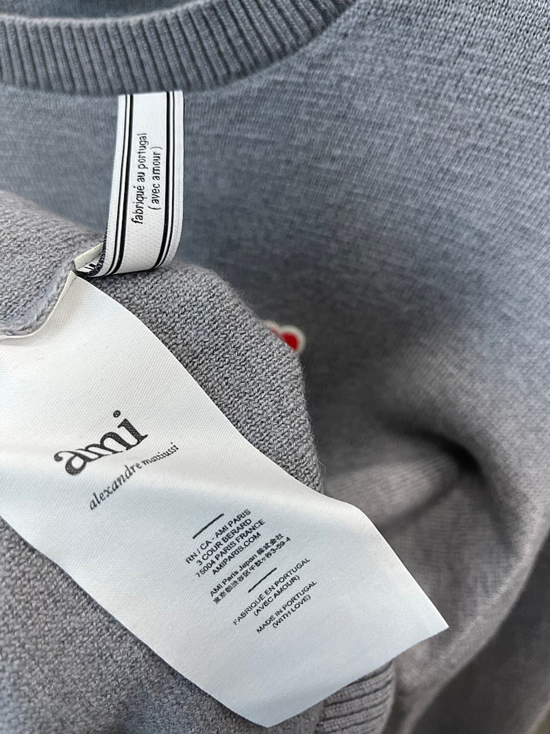 95-100) 아미 하트 울니트 상품이미지9