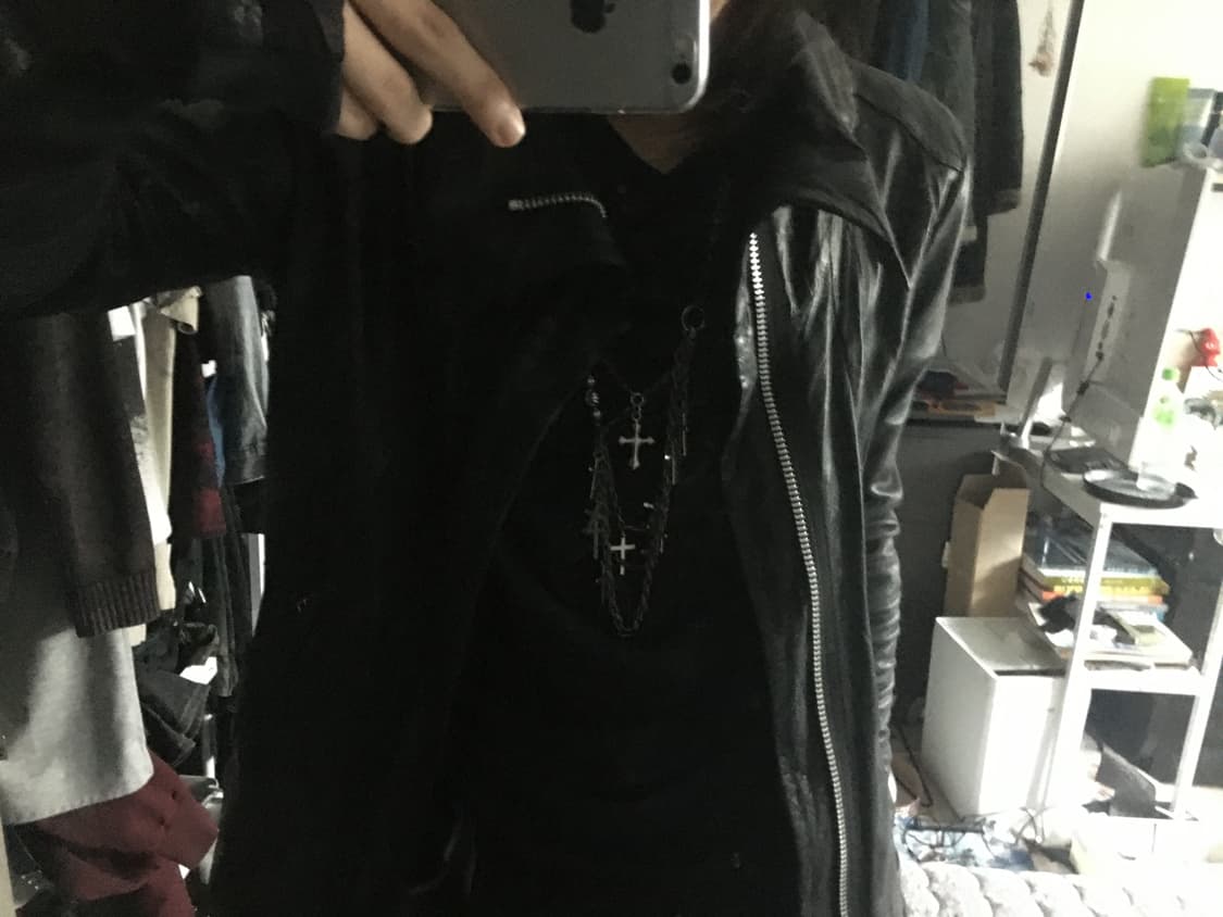 Vkei-Judgement Necklace 착용샷 첨부 상품이미지2