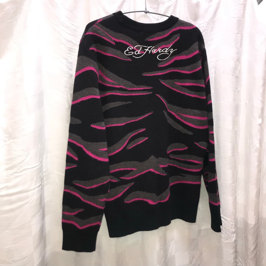 Ed Hardy 에드하디 펑크 레오파드 니트 상품이미지5