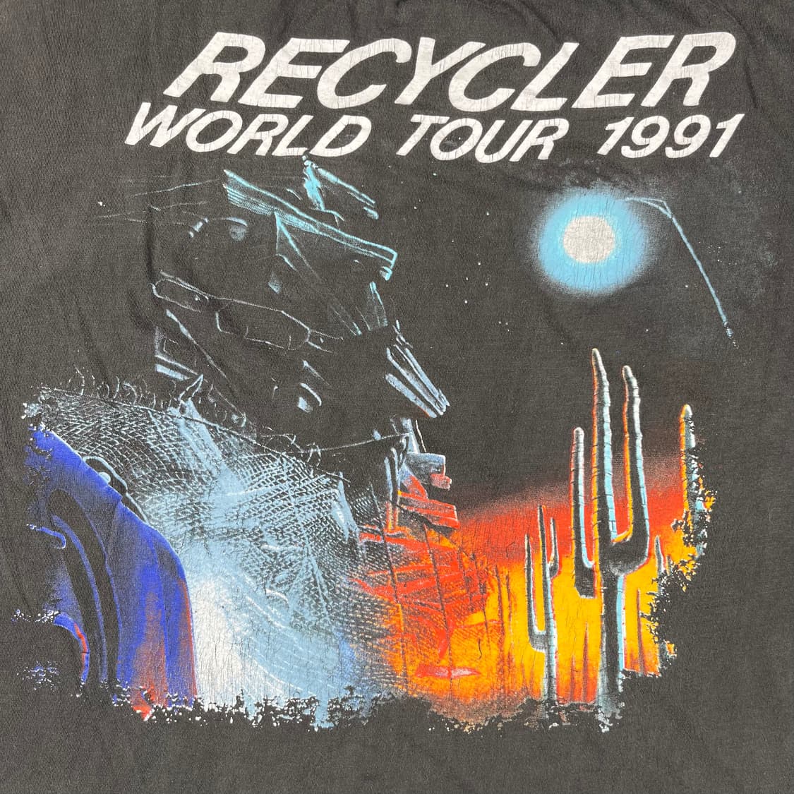 빈티지 ZZ Top Recycler 투어 반팔티 상품이미지6