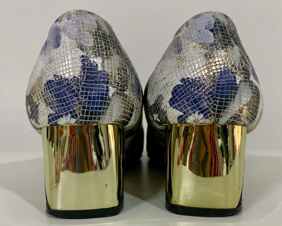 탠디 Tandy 꽃무늬 플라워 패턴 미들 힐 펌프스 여성 구두 235 상품이미지7