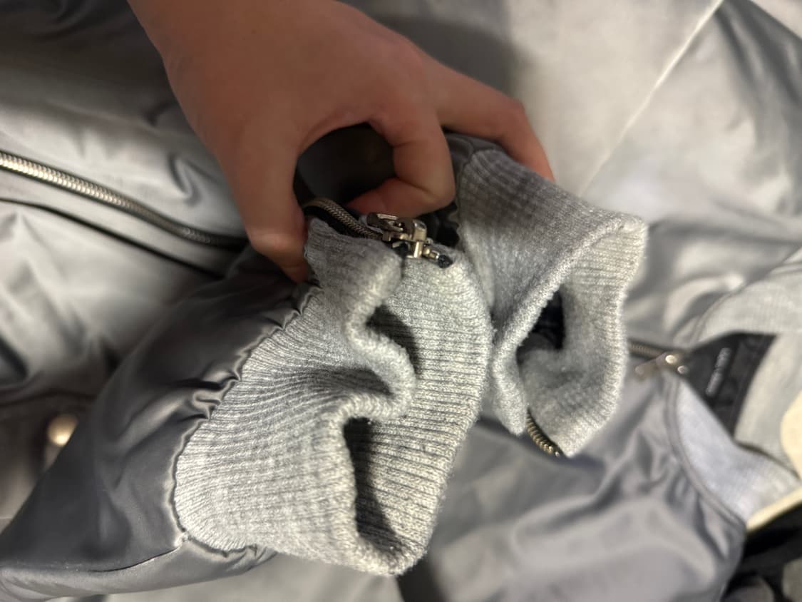 랑베르시오 지퍼 마원 그레이 상품이미지5