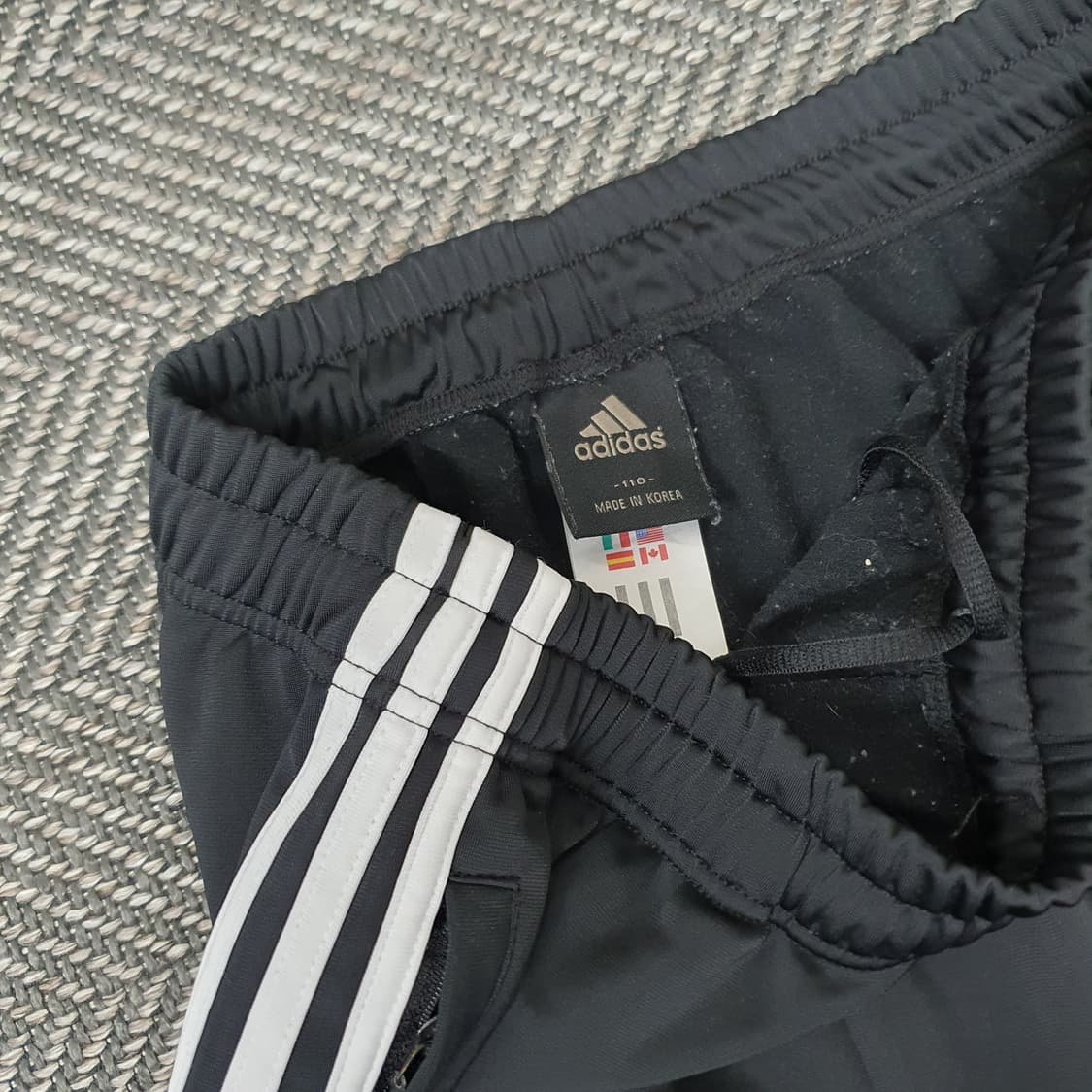 아디다스 밴딩 기모 트래이닝 팬츠 남자36~37 상품이미지2