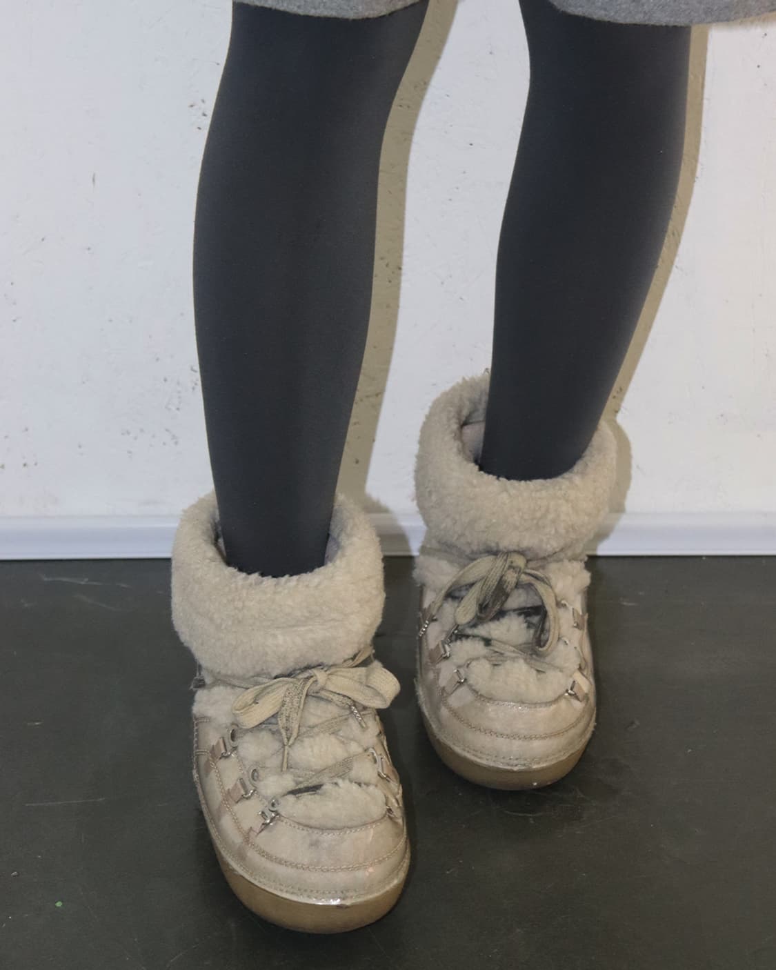 MM6 16AW 스키 부츠 화이트 상품이미지2