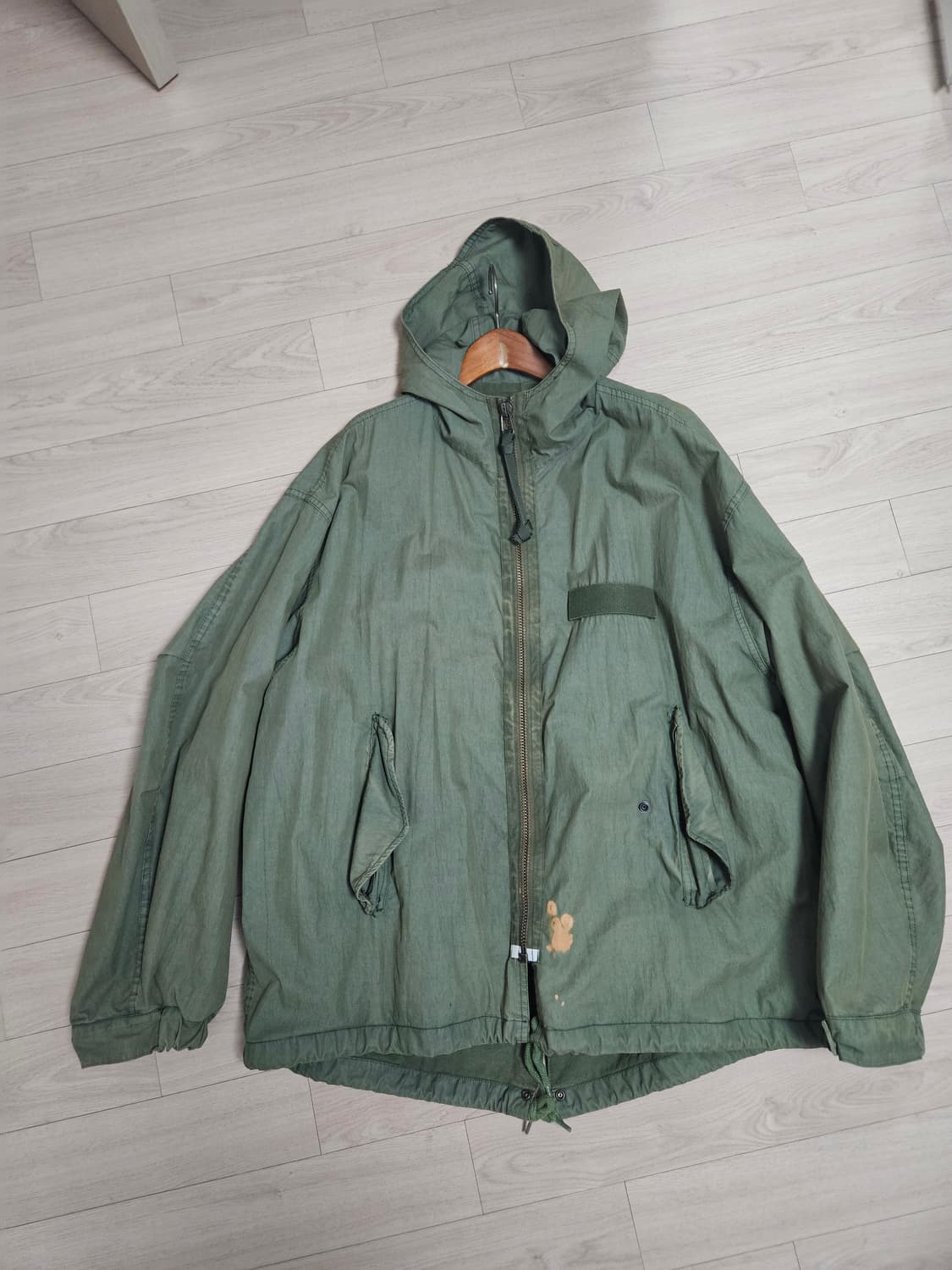 블라인드파일즈 밀스펙 파카 올리브 상품이미지1