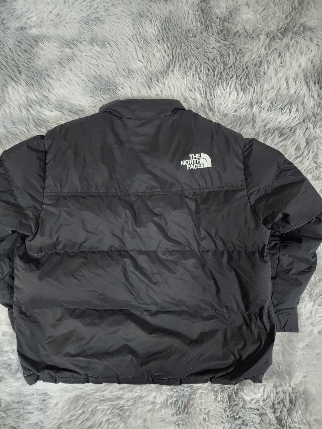 노스페이스 블랙 눕시 패딩 상품이미지2